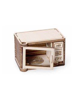 Деревянный конструктор Lemmo МОДЕЛЬ "НАБОР МЕБЕЛИ БЫТОВАЯ ТЕХНИКА", 100 деталей