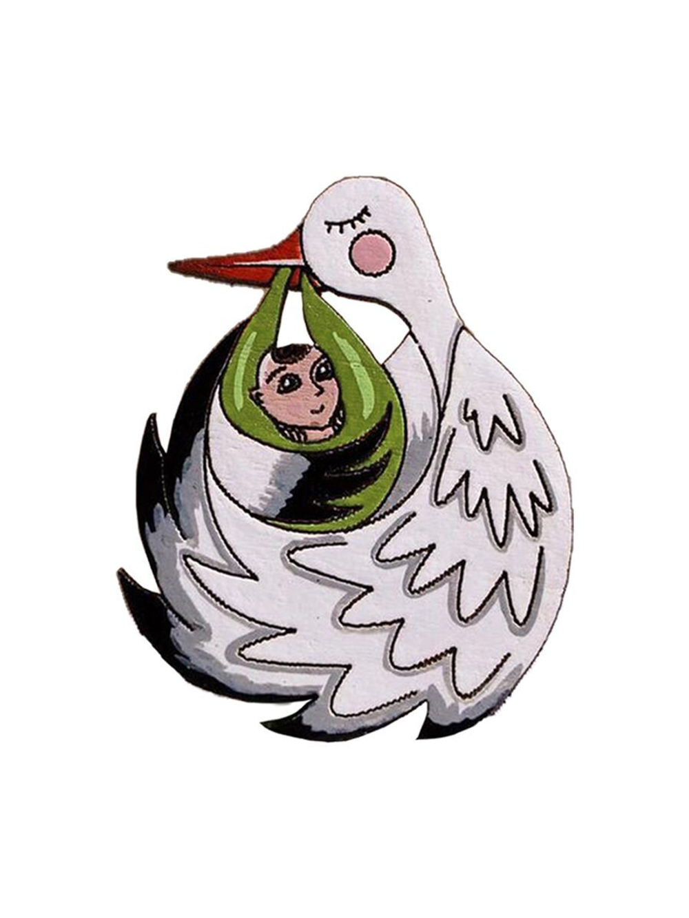 Значок AUGUST WOOD AW_M10 "Сосуд Гигеи"