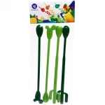 Палочка для коктейля в наборе 4шт «Кактус»