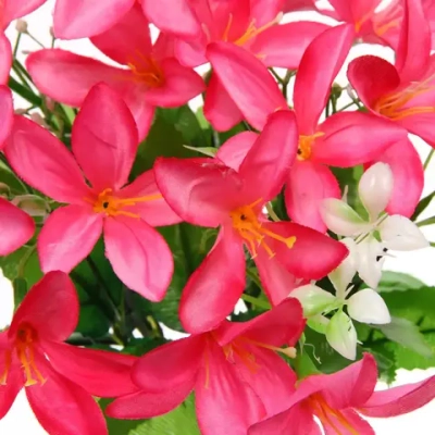 Искусственные цветы «Колокольчики» 40см розовые