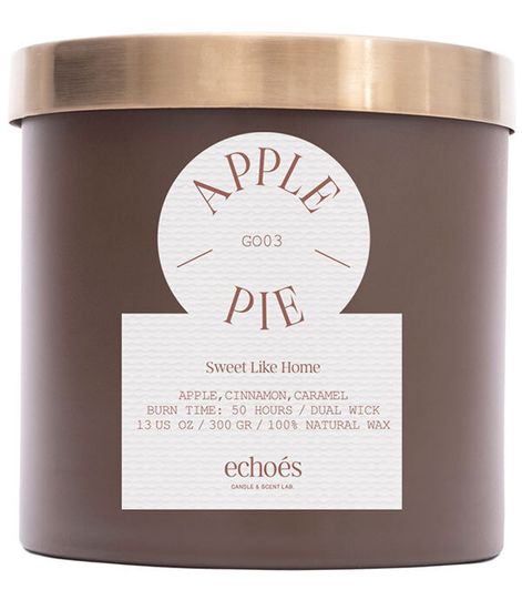 Apple Pie, свеча Sweet like home collection, Echoes