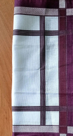 Носовой платок, размер 32 x 32 см, 1 шт., разные цвета