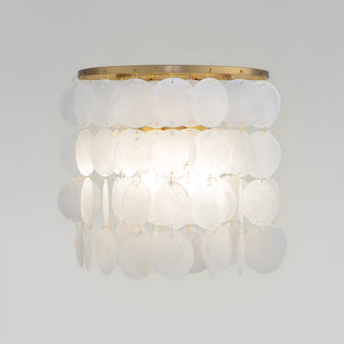 Бра с перламутром 60084/2 латунь/перламутр