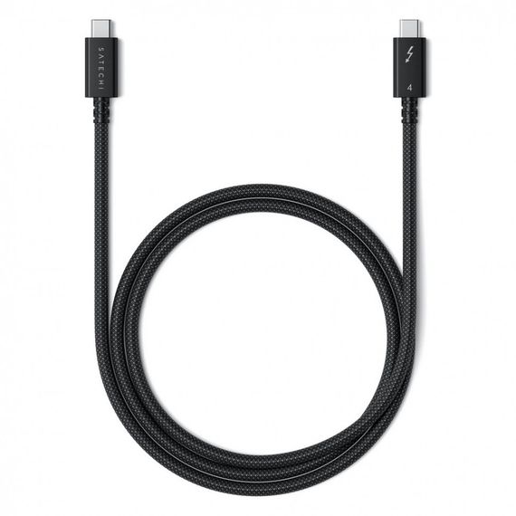 Кабель Satechi Thunderbolt 4 Pro 1м (ST-YTB100K) Black / Черный