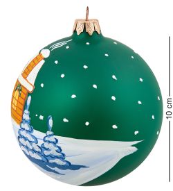 Элита НФШ-1497/2 Ел.украшение Шар «Домики» 100 мм