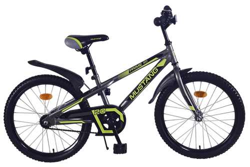 Велосипед 20" Mustang prime v-тип темно серый