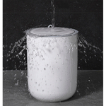 Ведро для мусора сенсорное, круг, Foodatlas JAH-6011, 8 л (белый)