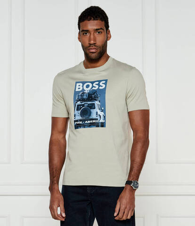 Футболка Te_mextour BOSS ORANGE - бежевый(50535079)