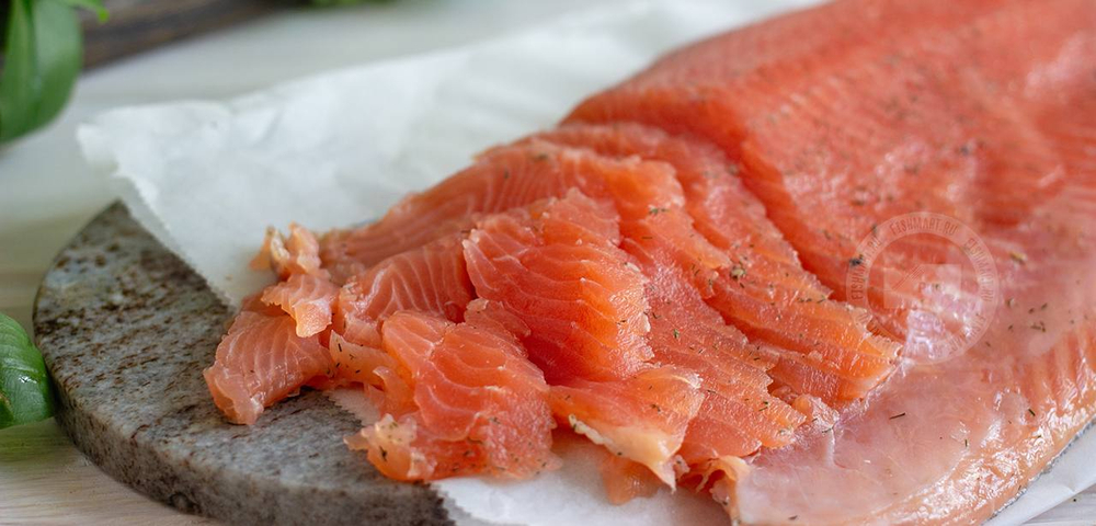Форель филе слабосоленое гравлакс