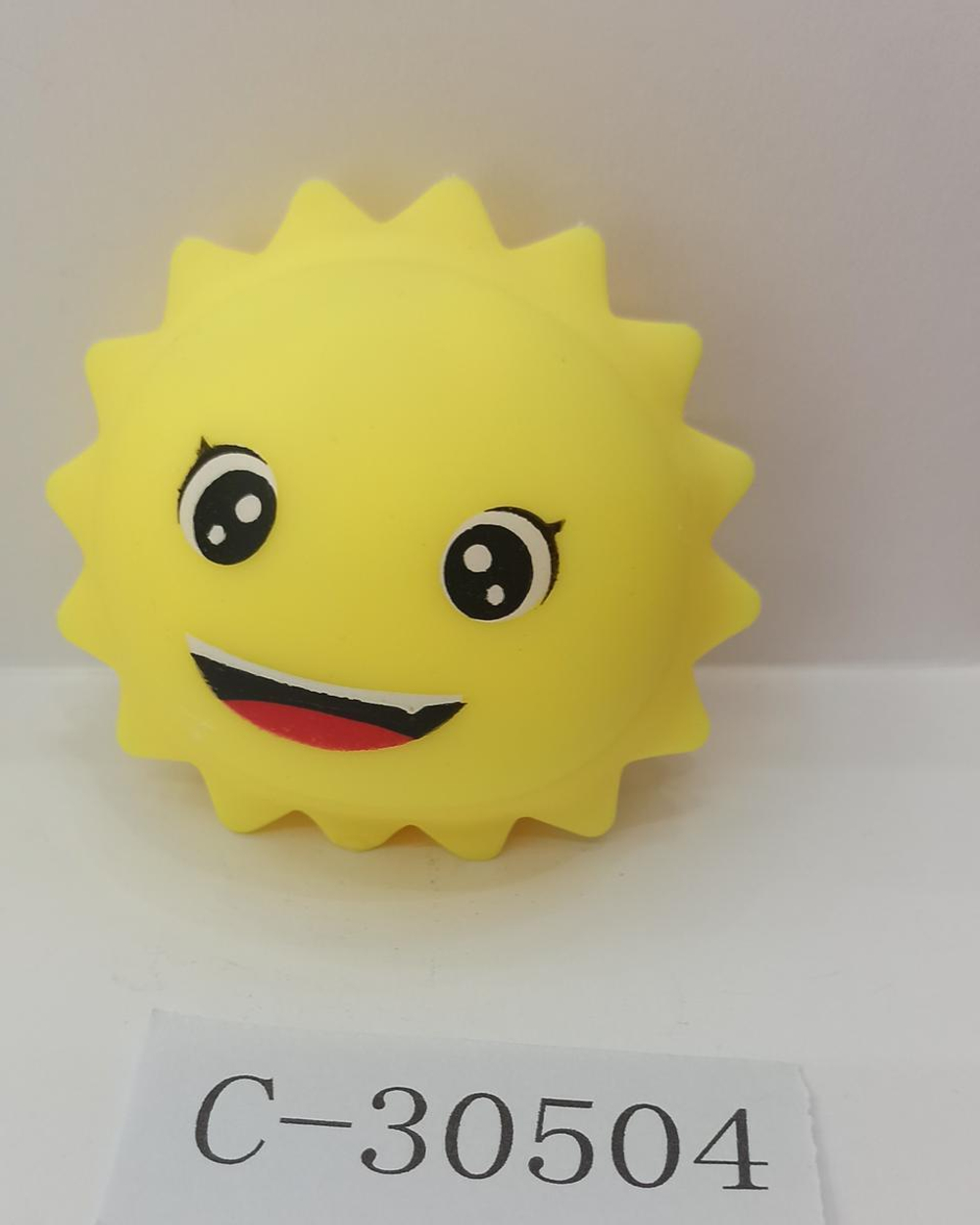 Мякиш Солнце 9 см, 3 цвета, с-30504