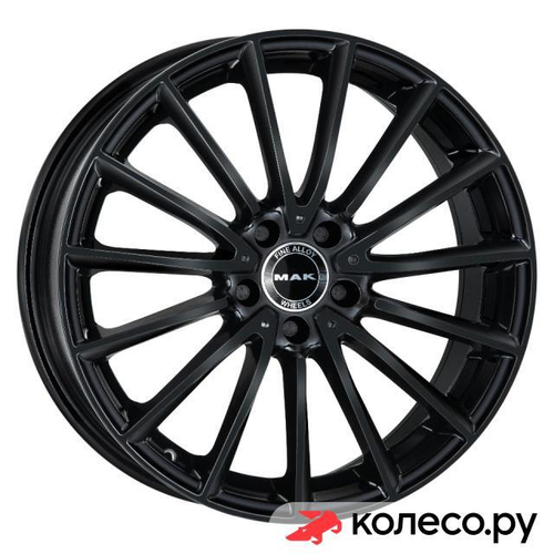 Komet 8x19/5*112 D66.6 ET43 Gloss Black Mirror Ring