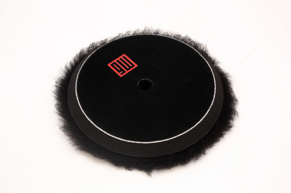 Glosswork Cut Black Pad Режущий полировальный круг черный мех 125мм