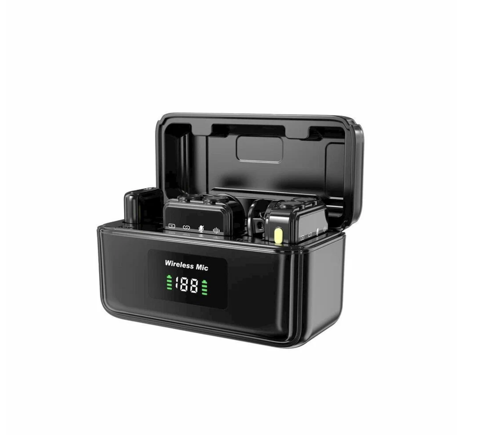 Микрофон беспроводной WiWU Duo Wireless Microphone (Wi-WM005)