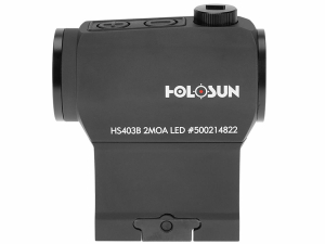Коллиматор Holosun HS403B, батарея на лотке