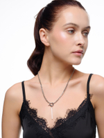 Колье "Brutal stick" Silver