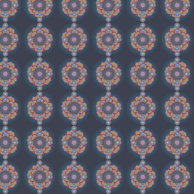 Узорные линии на темно-синем