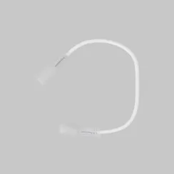 Двусторонний коннектор с проводом для гибкого неона 220В 25х13 мм Led Strip 201237