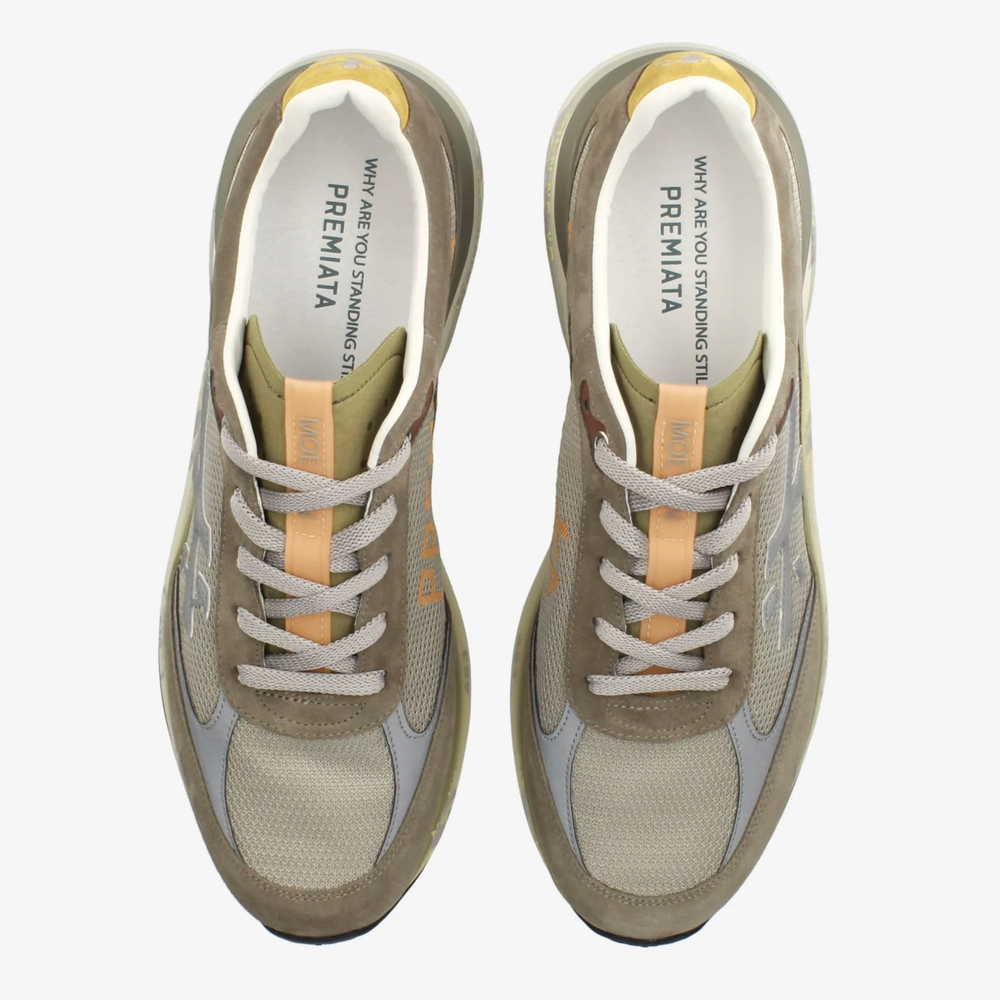 Комбинированные кроссовки Premiata Moerun 7871