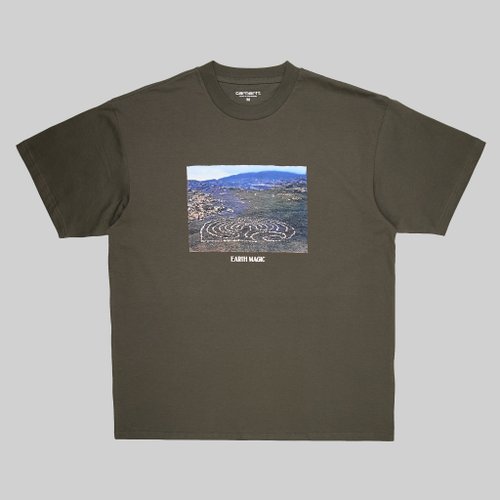 Футболка мужская Carhartt WIP Earth Magic артикул:I032879_cypress - купить в магазине Дайс