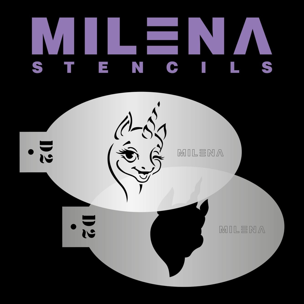 Трафарет Milena D2