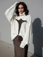 Свитер сетка оверсайз