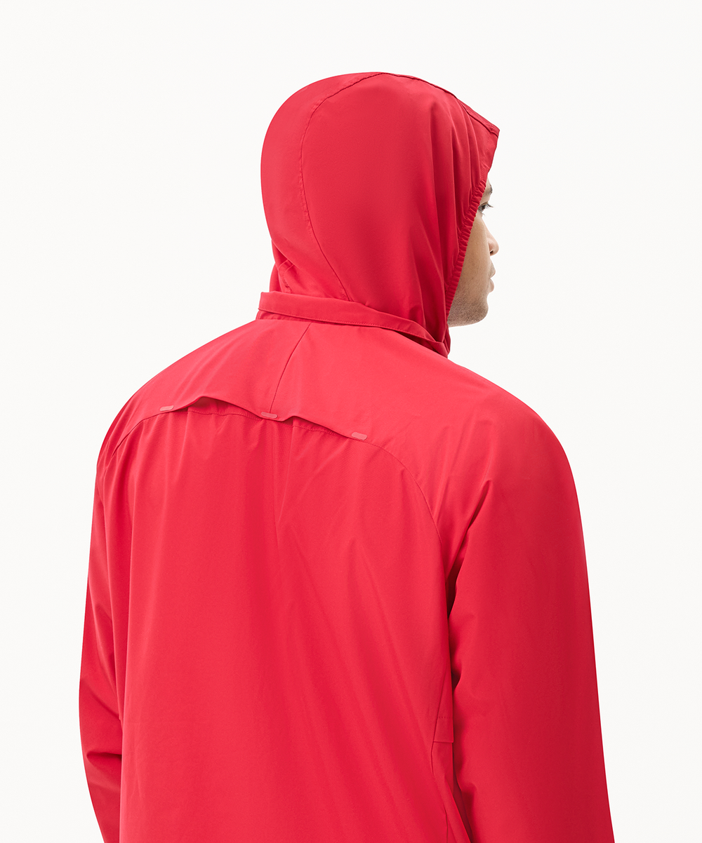 Куртка ветрозащитная JÖGEL PREMIER PerFormPROOF FZ Rain Jacket, красный