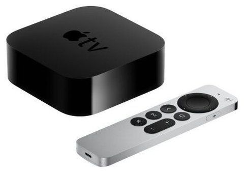 Медиаплеер Apple TV HD 2021 32 ГБ черный (MHY93)