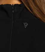 Платье FLUID INTERLOCK DONDUP - made in Italy - черный(DA254 JF0297D XXX)