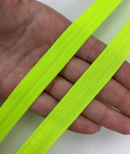 Бейка глянцевая салатовая 15 мм