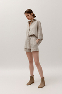 Linen set (shirt and shorts)