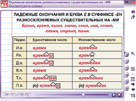 Наглядный русский язык. 5 класс
