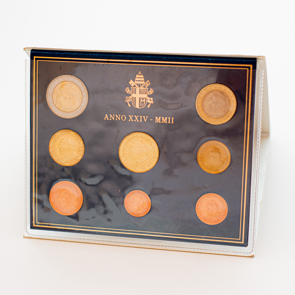Vatican 2002 BU Set – Official Euro Coin Set