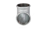 Угольник проходной чугун оц Ду 40 (1 1/2") ВР/ВР Fittex