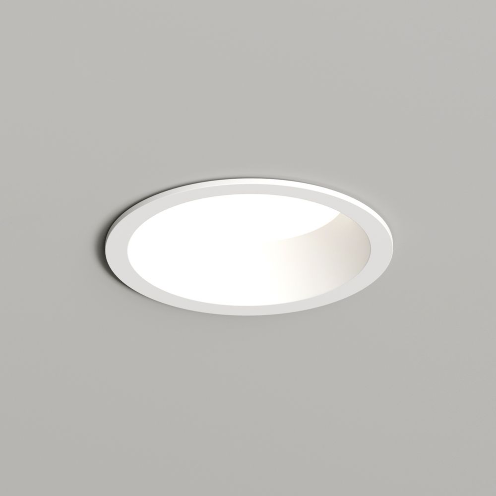 DK3103-WH Встраиваемый влагозащищенный светильник, IP 65, 10 Вт, GU5.3, LED, белый, пластик