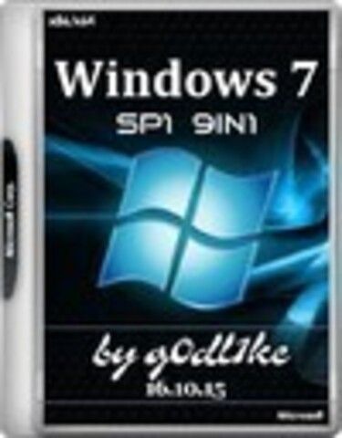 Windows 7 SP1 х86/x64 by g0dl1ke 16.10.15 [2016, RUS]