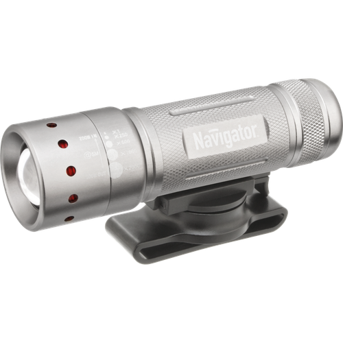 Фонарь Navigator 94 964 NPT-B01-3AAA Вело,2крепл. Gree 1Led*5Bt