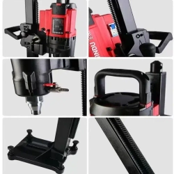 Установка для алмазного колонкового бурения Jindu CF-9220 с 1 буровой коронкой, 3200 Вт/900 об/мин/230 мм