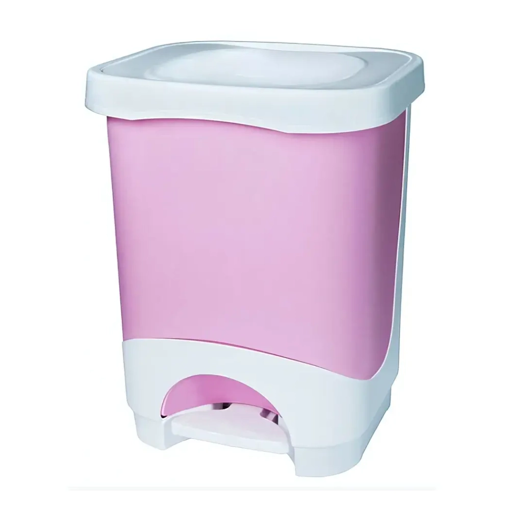Ведро для мусора с педалью»Бинго»18л (Эльфпласт) (Р)
