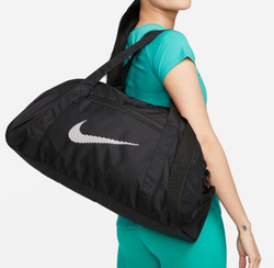 Сумка спортивная Nike Gym Club Duffel Bag - black/black/hyper royal