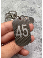 Номерки на ключи металлические 41-45
