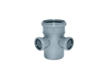 Крестовина ПВХ  2-х плоскостная 90 гр.