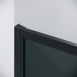 Душевой уголок Grossman Cosmo 110х70 120.K33.02.1170.21.10 профиль Черный матовый стекло тонированное