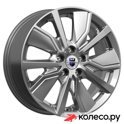 Гамбит (КС961) 6.5x16/5*112 D57.1 ET38 Дарк платинум