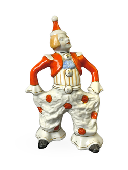 Фарфоровая статуэтка "Клоун" ДФЗ Вербилки