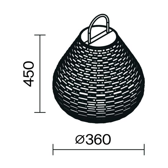 Светильник на солнечной батарее Outdoor OSL599FL-L5B3K
