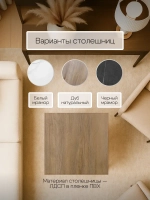 Компактный журнальный стол Куб - СД - ЛДСП в ПВХ