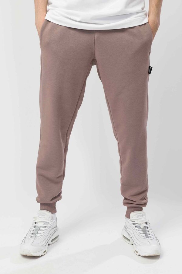 Штаны Basic Summer бежевые темные - фото 1