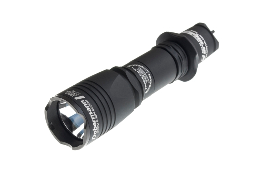 Фонарь Armytek Dobermann XP-E2 (Green) 270 лмн зелёный свет