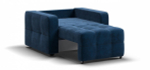 Денди кресло-кровать Велюр Монолит синий