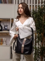 Сумка рюкзак трансформер через плечо средняя